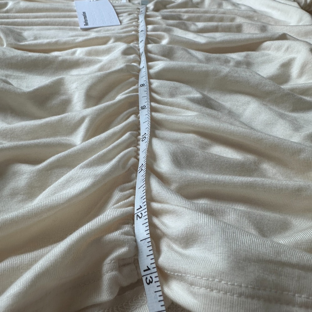 NWT Reformation Leonora Knit Top Cream – Size L - Picture 9 of 9